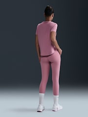 Nike Elemental Pink One Classic Dri-FIT Short Sleeve Top - Image 2 of 5