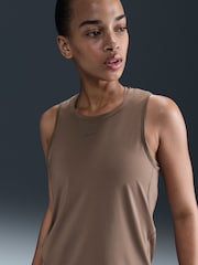 Nike Brown Dri-FIT One Classic Tank Top - Image 4 of 6