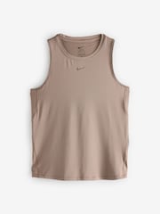 Nike Brown Dri-FIT One Classic Tank Top - Image 6 of 6
