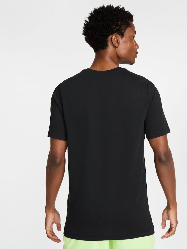 Nike Black Dri-FIT Trail Running T-Shirt - Image 2 of 4
