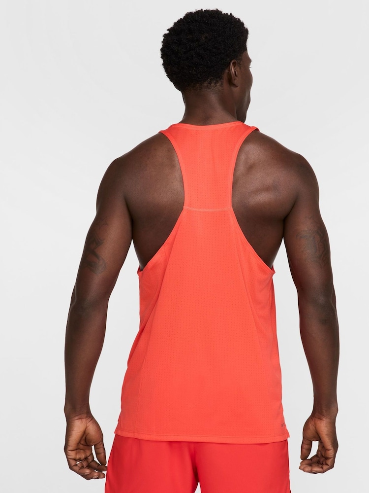 Nike Crimson Fast Dri-FIT Running Singlet Vest Top - Image 2 of 5