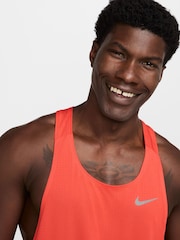 Nike Crimson Fast Dri-FIT Running Singlet Vest Top - Image 3 of 5
