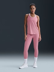 Nike Elemental Pink One Classic Dri-FIT Strappy Tank Top - Image 1 of 10