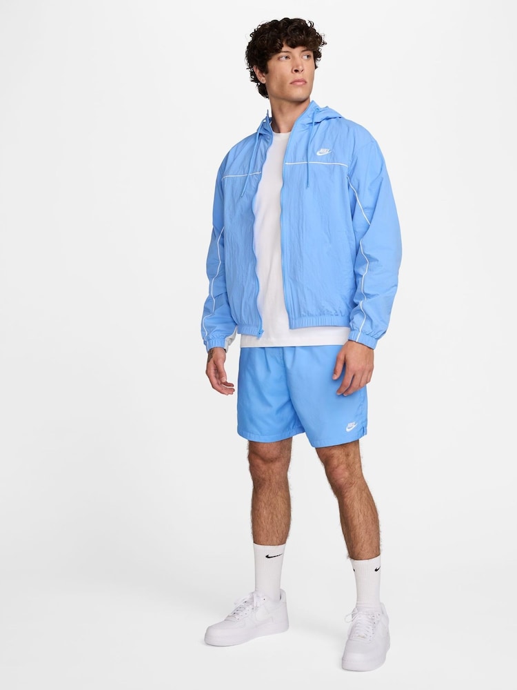 Nike University Blue Club Woven Flow Shorts - Image 2 of 7 Nike University Blue Club Woven Flow Shorts - Image 2 of 7