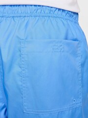 Nike University Blue Club Woven Flow Shorts - Image 6 of 7