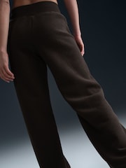 Nike Velvet Brown Phoenix Plush High Waisted Wide Leg Cozy Fleece Joggers - Image 3 of 5