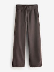 Nike Velvet Brown Phoenix Plush High Waisted Wide Leg Cozy Fleece Joggers - Image 5 of 5