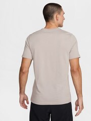 Nike College Grey Dri-FIT Trail Running T-Shirt - Image 2 of 4