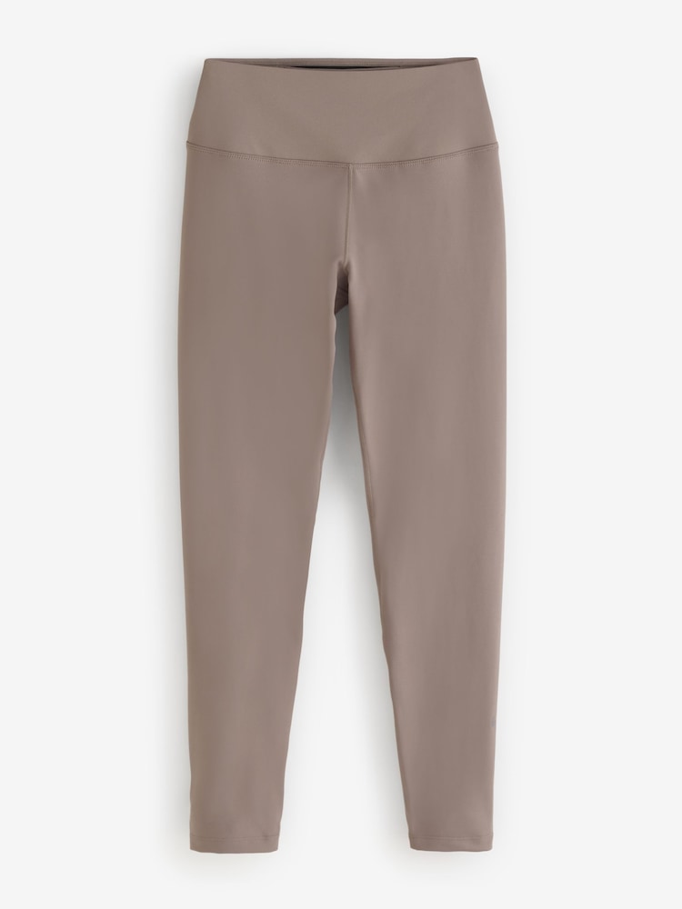Nike Mink Brown Dri-FIT One High Waisted Leggings - Image 7 of 7