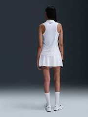 Nike White Victory Dri-FIT Sleeveless Polo Shirt - Image 2 of 6