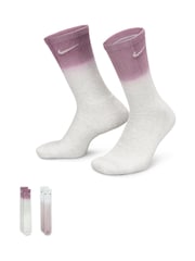 Nike Natural Everyday Plus Cushioned Crew Socks (2 Pairs) - Image 1 of 3