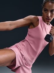 Nike Elemental Pink Dri-FIT One Classic Tank Top - Image 3 of 5