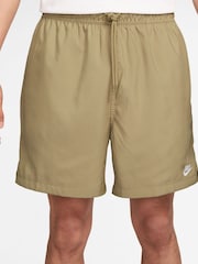 Nike Parachute Beige Club Woven Flow Shorts - Image 1 of 4