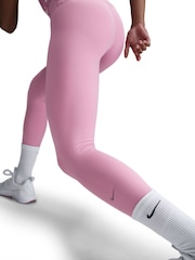 Nike Elemental Pink One High Waisted 7/8 Leggings - Image 11 of 12