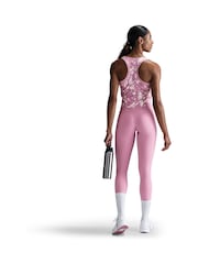 Nike Elemental Pink One High Waisted 7/8 Leggings - Image 8 of 12