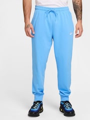 Nike University Blue Club Fleece Knit 100% Cotton Joggers - Image 1 of 4