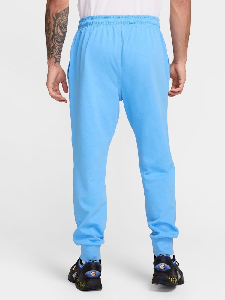 Nike University Blue Club Fleece Knit 100% Cotton Joggers - Image 2 of 4