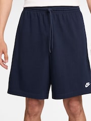 Nike Obsidian Club Knit 100% Cotton Shorts - Image 1 of 4