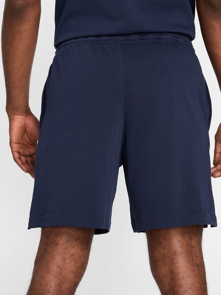 Nike Obsidian Club Knit 100% Cotton Shorts - Image 4 of 4