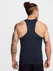 Nike Obsidian Fast Dri-FIT Running Singlet Vest Top - Image 2 of 3