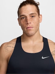 Nike Obsidian Fast Dri-FIT Running Singlet Vest Top - Image 3 of 3
