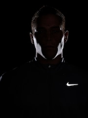 Nike Thunder Blue Dri-FIT Pacer Quarter Zip Running Top - Image 4 of 4