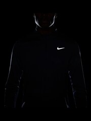 Nike Thunder Blue Dri-FIT Pacer Quarter Zip Running Top - Image 6 of 6