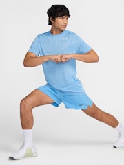 Nike University Blue Dri-FIT Training T-Shirt - Image 4 of 4