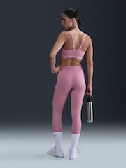 Nike Elemental Pink Dri-FIT One High Waisted Leggings - Image 2 of 7