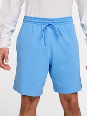 Nike University Blue Club Knit 100% Cotton Shorts - Image 3 of 4