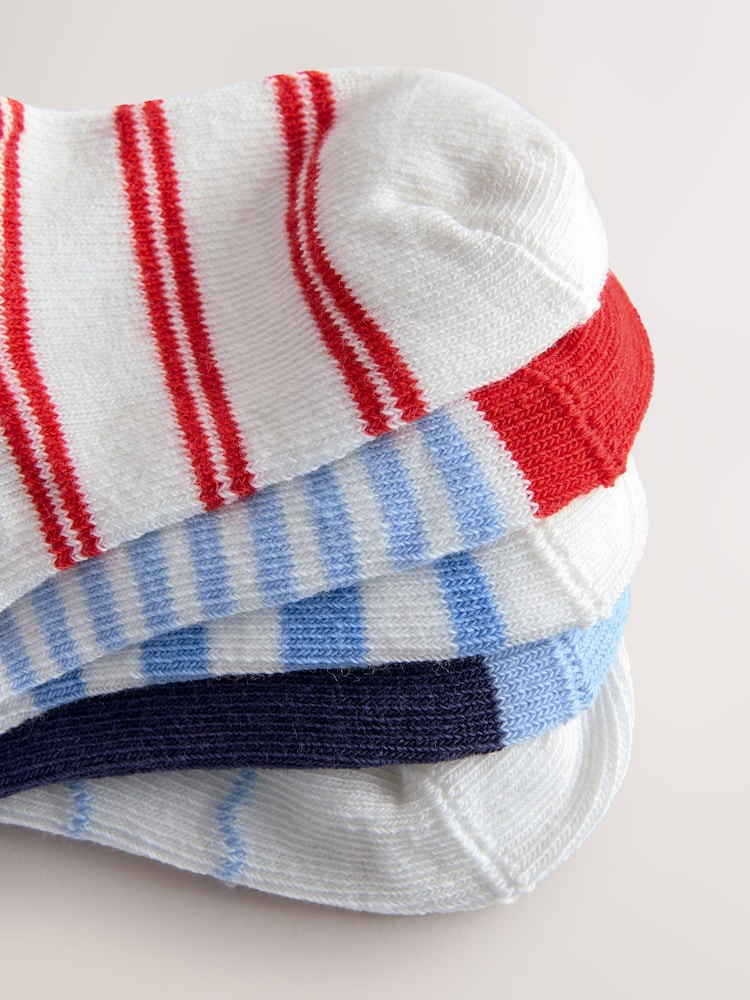 Blau Marine-Look - Babysocken im 5er-Pack (0 M.–2 J.) - Bild 3 von 3 Blau Marine-Look - Babysocken im 5er-Pack (0 M.–2 J.) - Bild 3 von 3