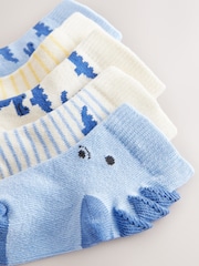 Blue Baby Socks 5 Pack (0mths-2yrs) - Image 3 of 3