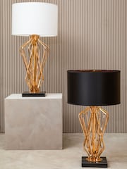 Interiors by Premier Black Gold Kensington Townhouse Table Lamp - Image 2 of 4