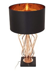 Interiors by Premier Black Gold Kensington Townhouse Table Lamp - Image 4 of 4