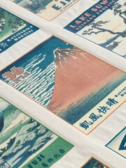 Stone Hokusai Postcard Artist Licence 100% Cotton T-Shirt - Image 9 of 9