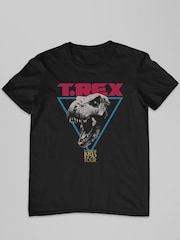 All + Every Black Mens Universal Jurassic Park Isla Nublar Tour Tyrannosaurus Rex 100% Cotton T-Shirt - Image 3 of 5