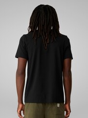 All + Every Black Mens US National Parks Yellowstone Wyoming 100% Cotton T-Shirt - Image 2 of 4