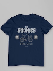 All + Every Blue Mens The Goonies Bike Club 100% Cotton T-Shirt - Image 3 of 4