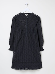 FatFace Black 100% Cotton Brody Detail Dress - Image 8 of 8