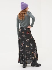 FatFace Black Anika Moonlit Skirt - Image 2 of 5