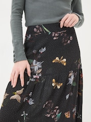 FatFace Black Anika Moonlit Skirt - Image 5 of 5