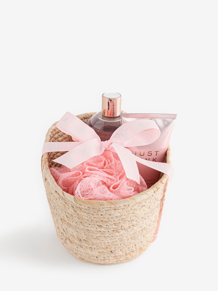 Just Pink Bath & Body Gift Basket - Image 1 of 4