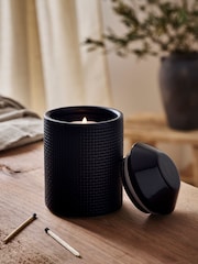 Black Pomegranate and Black Lily Single Wick Scented Candle - Image 1 of 6