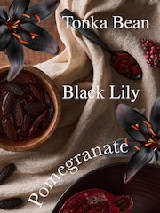 Black Pomegranate and Black Lily Single Wick Scented Candle - Image 3 of 6