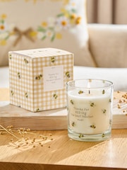 Clear Thank You Teacher White Jasmine Scented Candle - Image 1 of 3