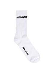 JACK & JONES White 5 Pack Logo Tennis Socks - Image 2 of 2