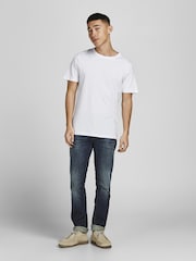 JACK & JONES 100% Cotton Crew Neck T-Shirt 3 Pack - Imagen 3 de 8
