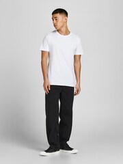 JACK & JONES 100% Cotton Crew Neck T-Shirt 3 Pack - Imagen 4 de 8