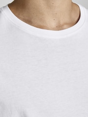 JACK & JONES 100% Cotton Crew Neck T-Shirt 3 Pack - Imagen 8 de 8