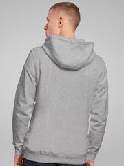 All + Every Grey Mens Peanuts Block Text Hoodie - Image 2 of 4
